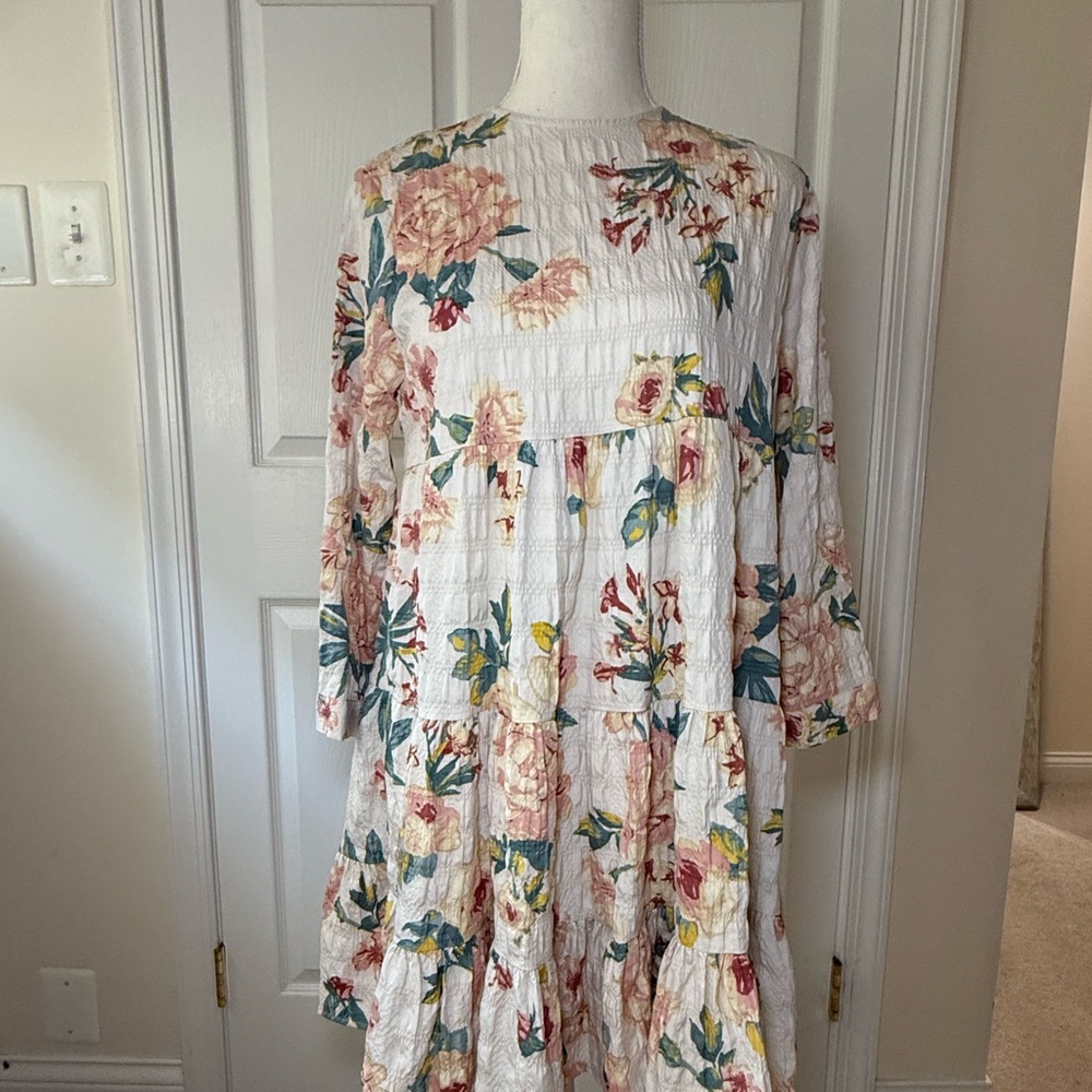 Zara Multicolor Floral Dress